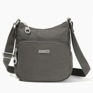 Baggallini Crossbody Joey Bagg Slate Gray Travel Crossbody
